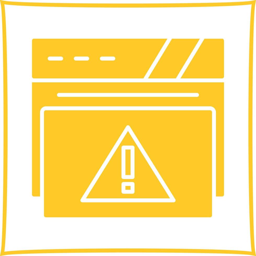 Alert Unique Vector Icon