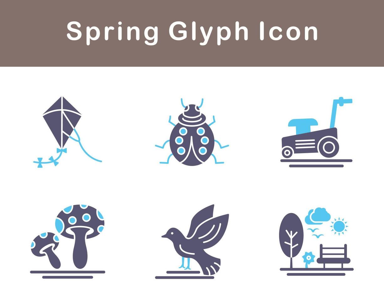 Spring Vector Icon Set