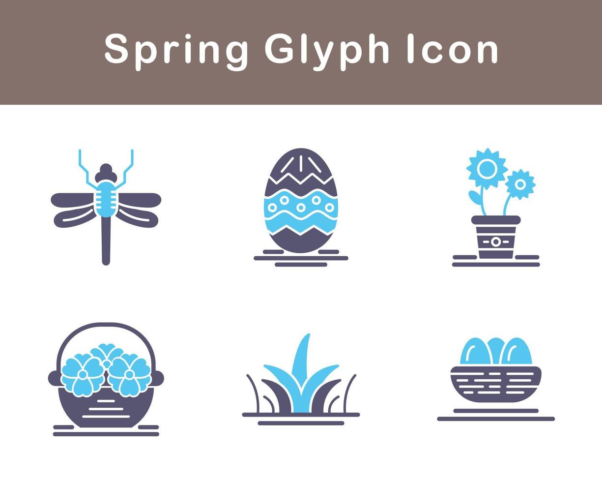 Spring Vector Icon Set
