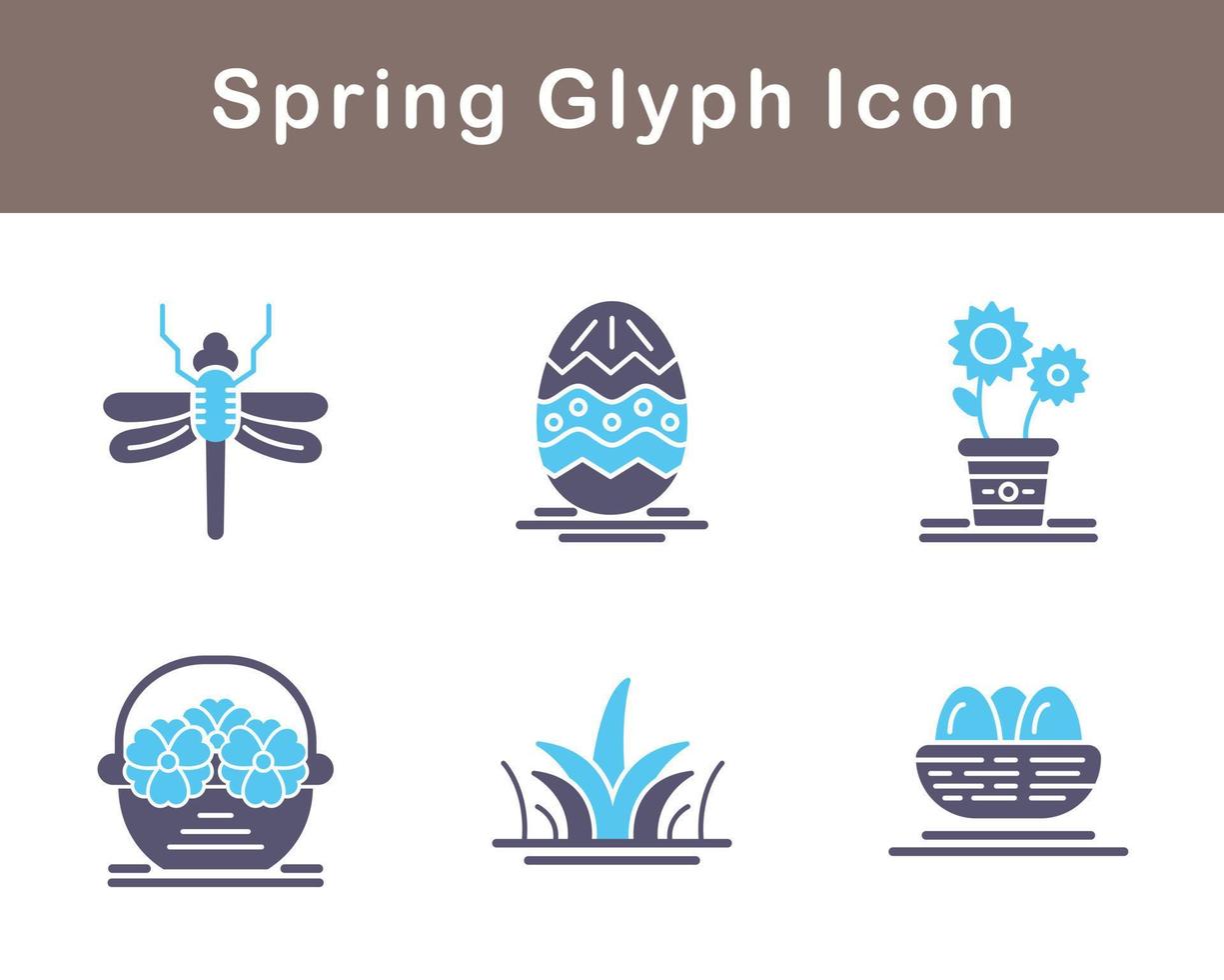 Spring Vector Icon Set