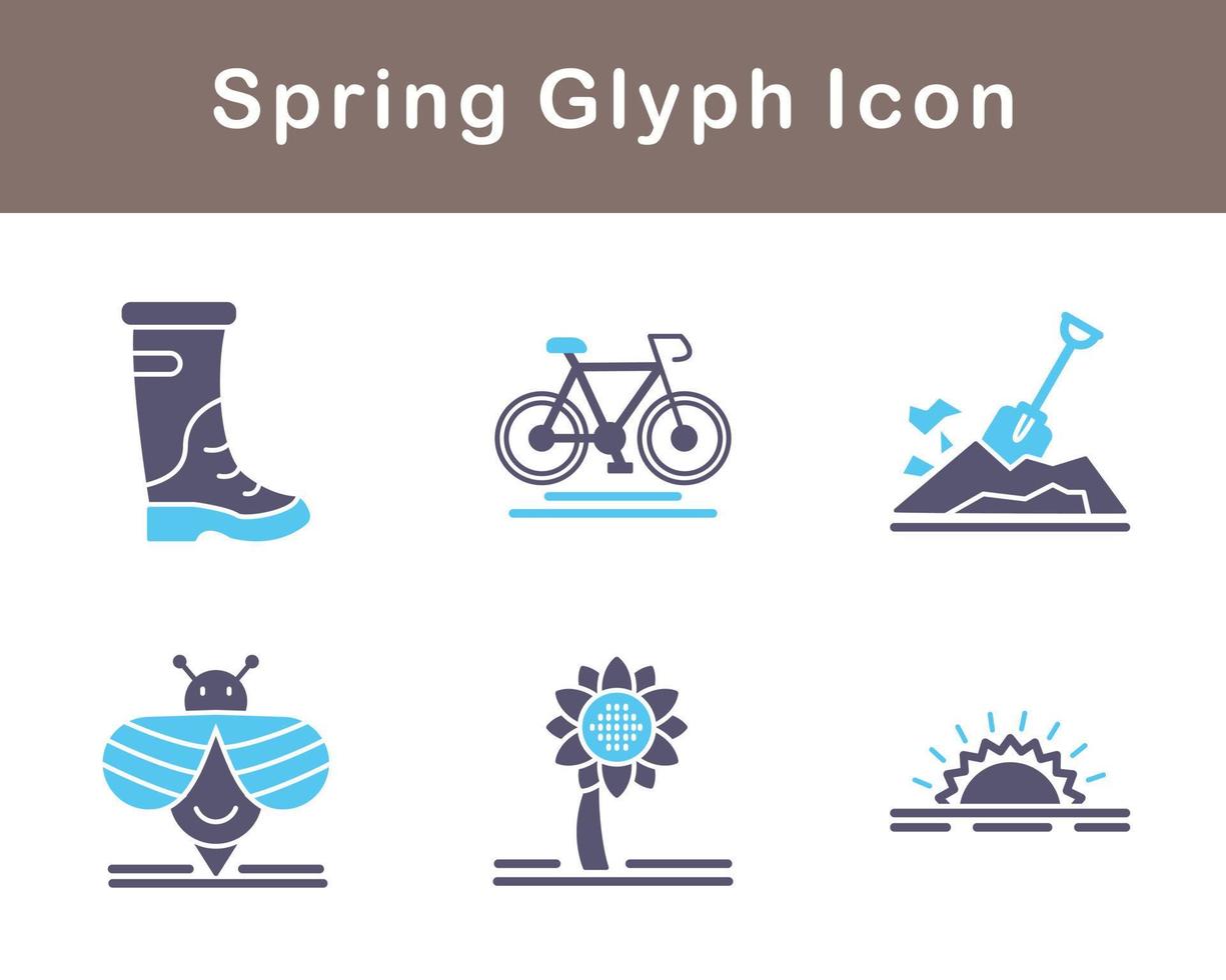 Spring Vector Icon Set