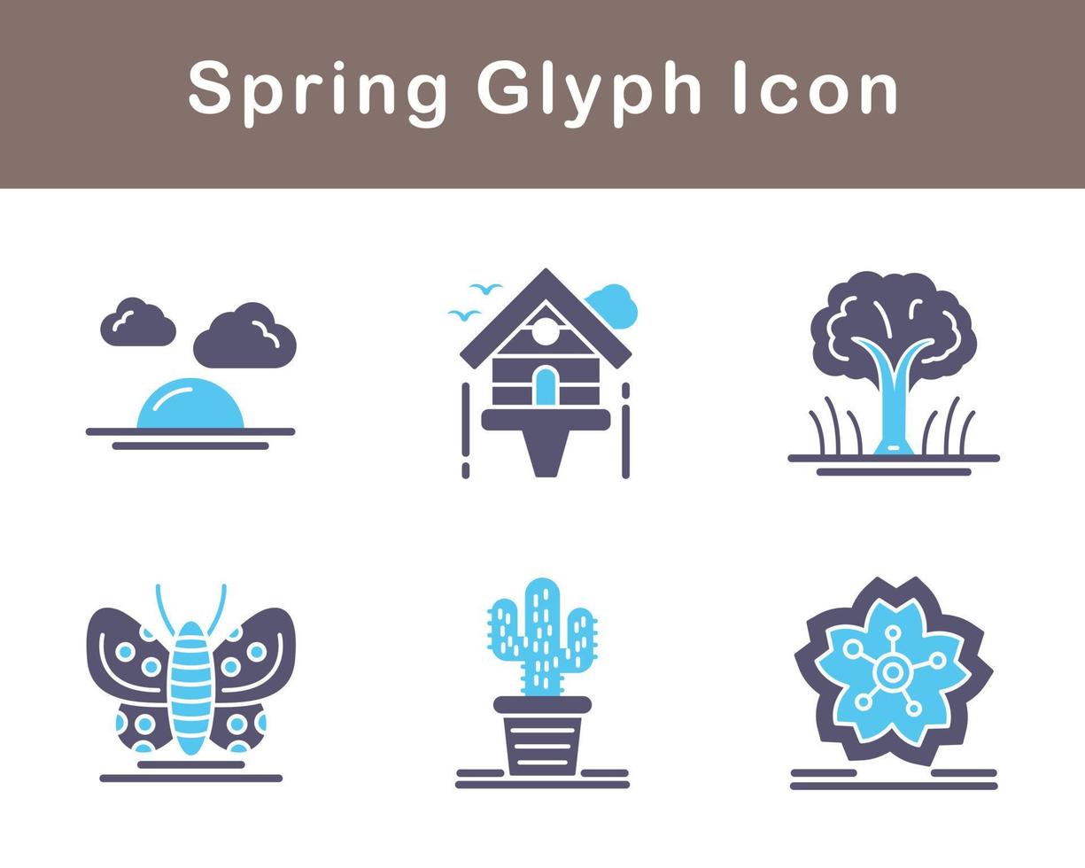 Spring Vector Icon Set