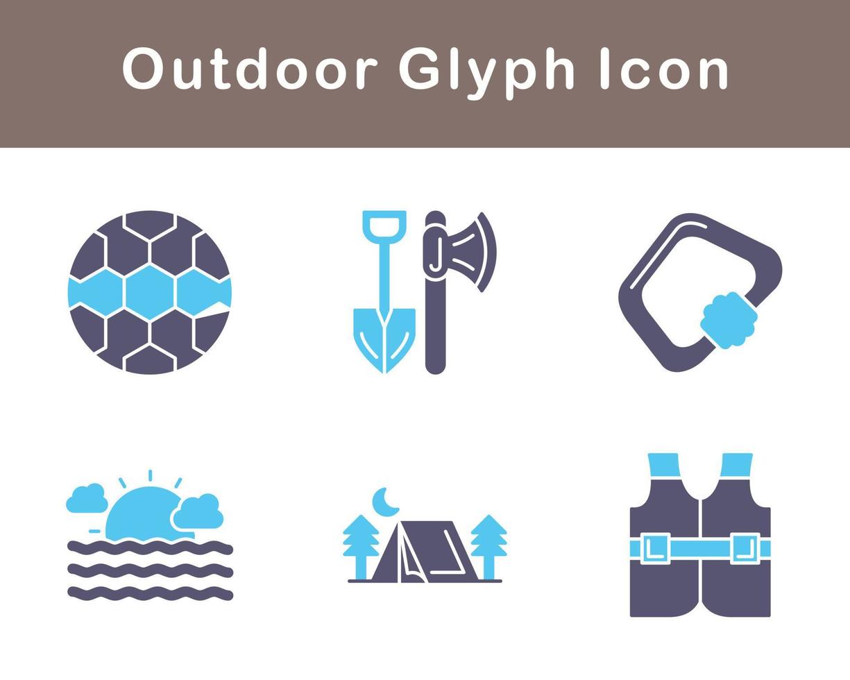 Outdoor Vector Icon Set