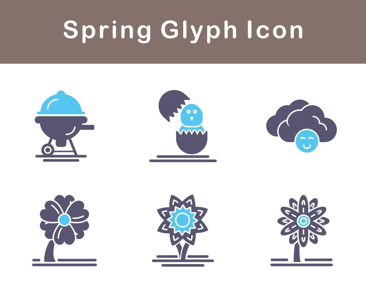 Spring Vector Icon Set