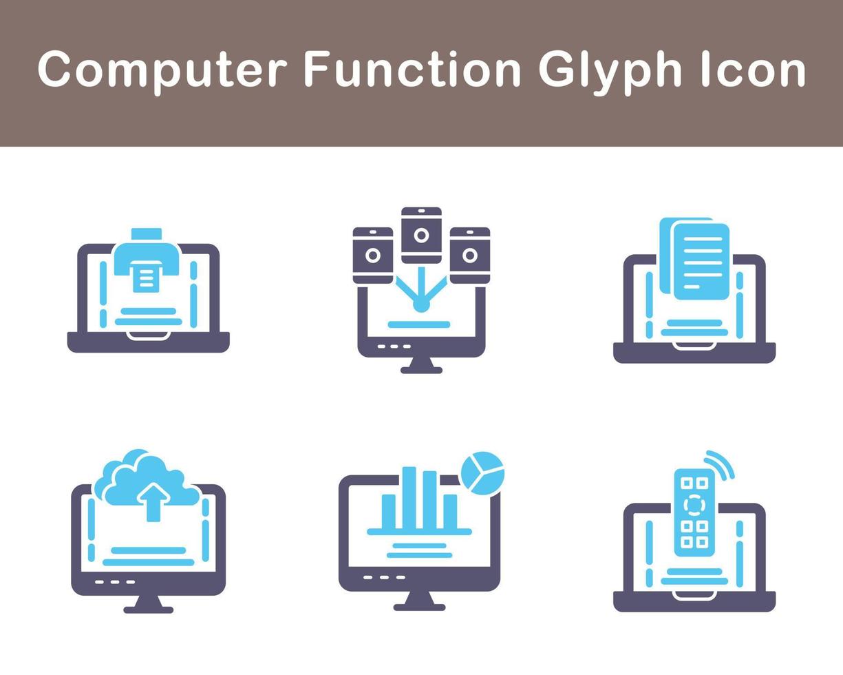 Computer Function Vector Icon Set 21402171 Vector Art at Vecteezy