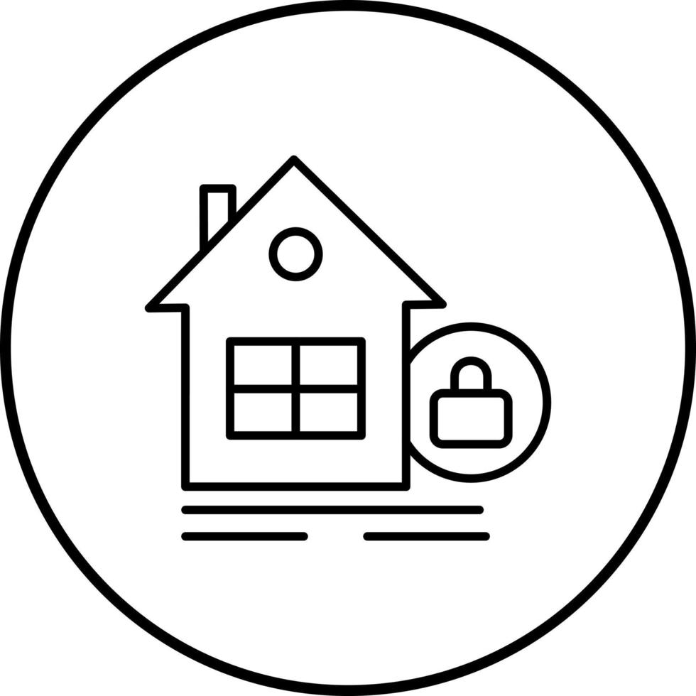 Locked Unique Vector Icon