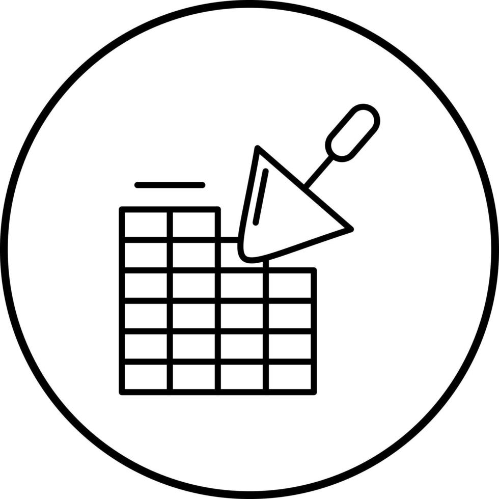 Brickwall Unique Vector Icon