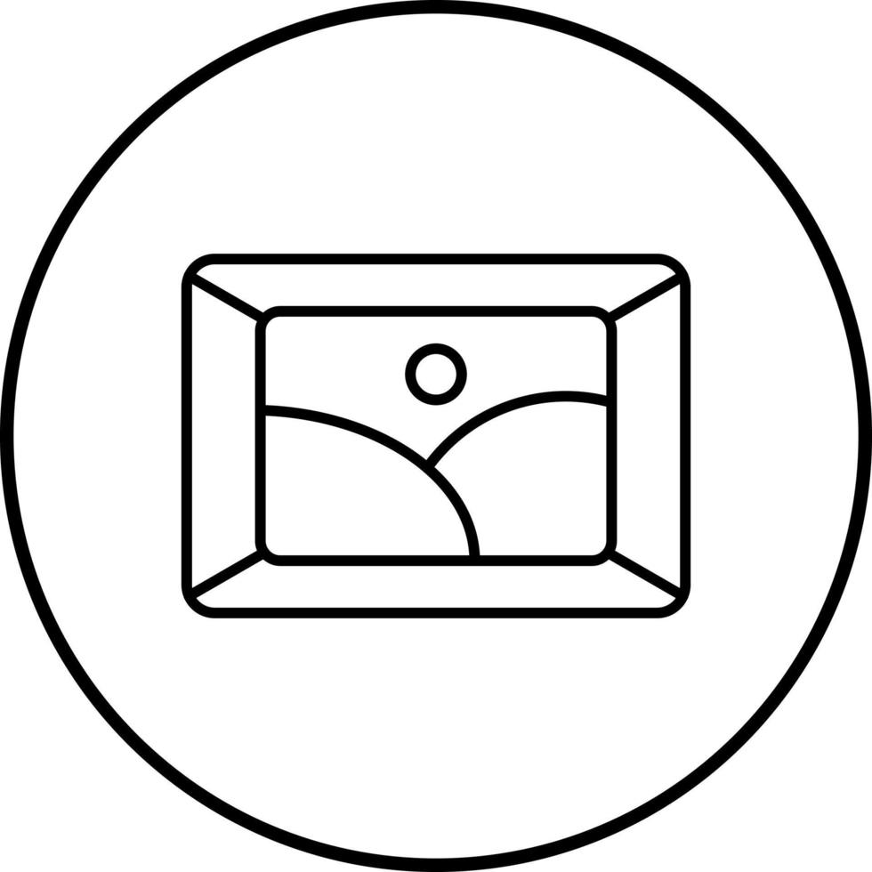 Frame Unique Vector Icon