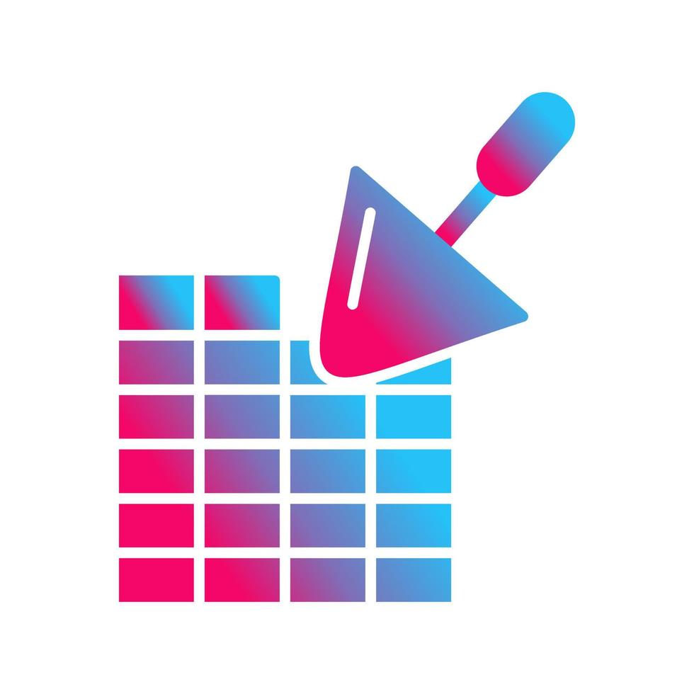 Brickwall Unique Vector Icon