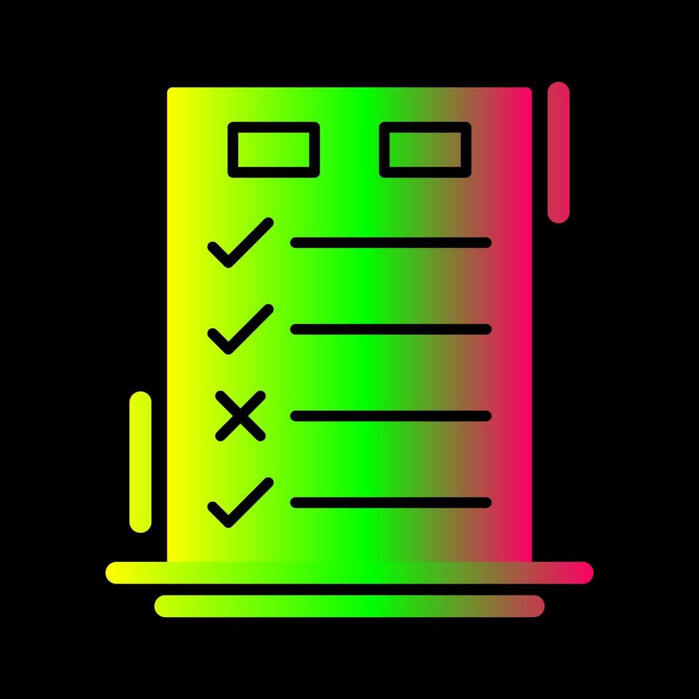 Today to Done CheckList  Unique Vector Icon