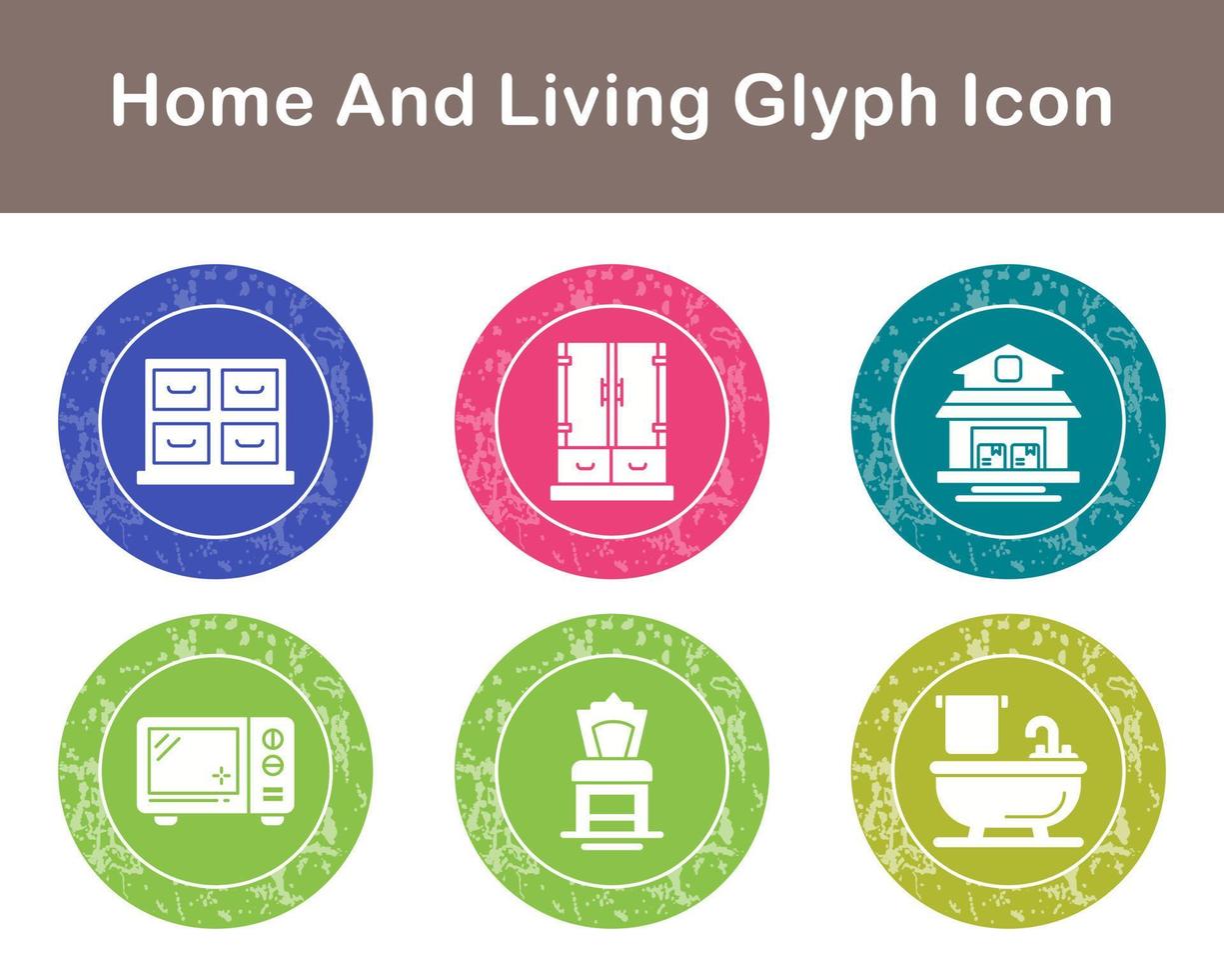 Home And Living Vector Icon Set