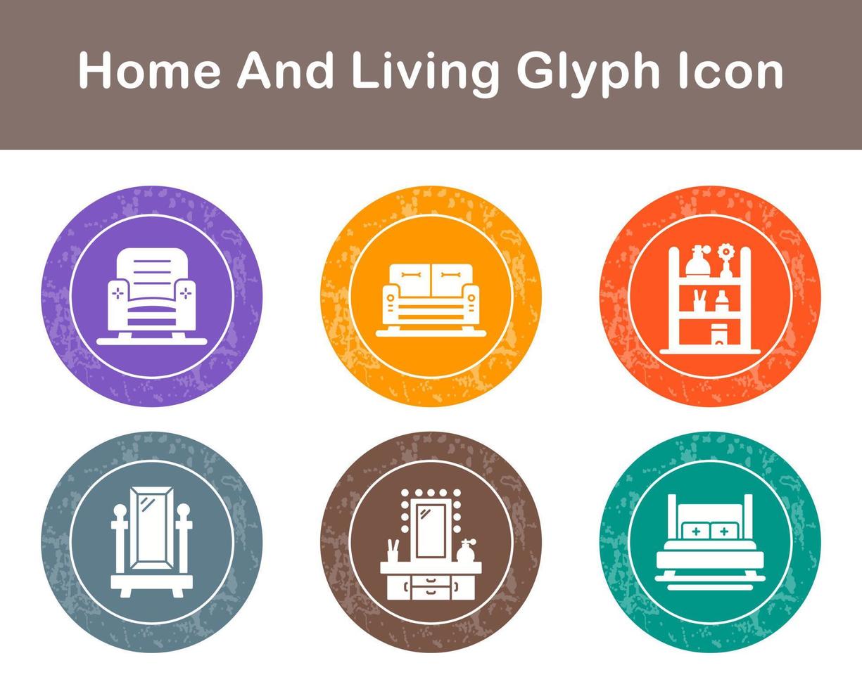 Home And Living Vector Icon Set