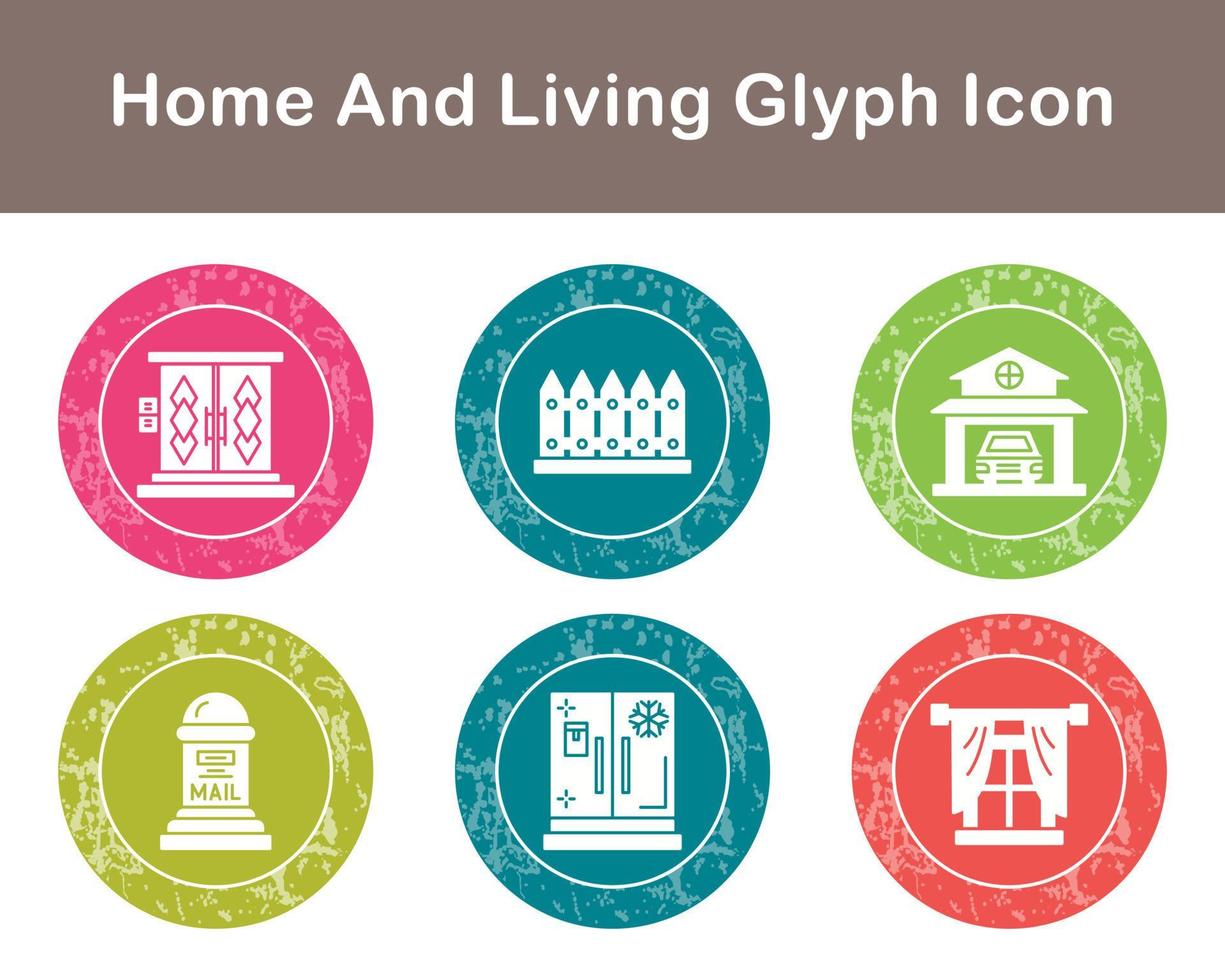 Home And Living Vector Icon Set