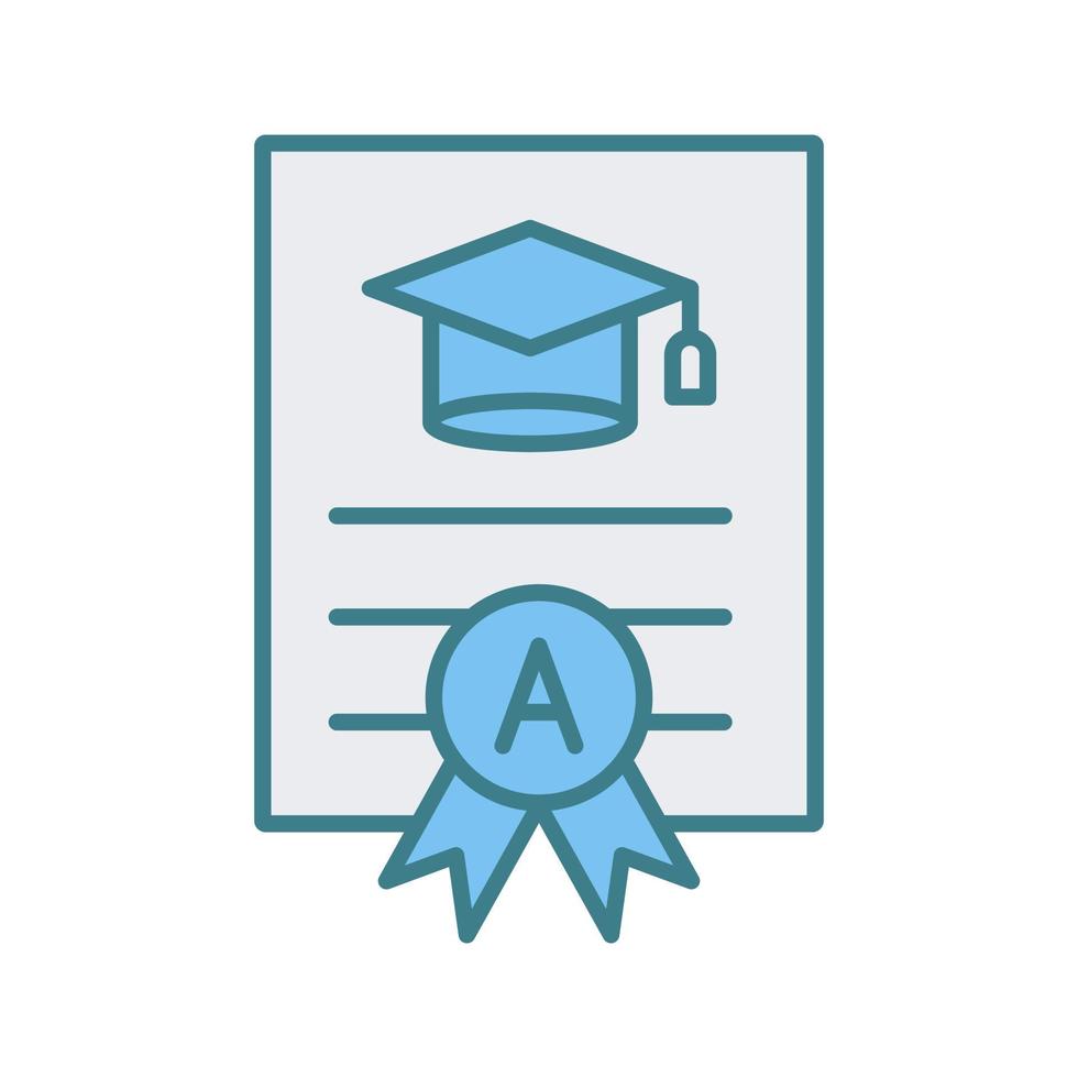 Report Card Unique Vector Icon