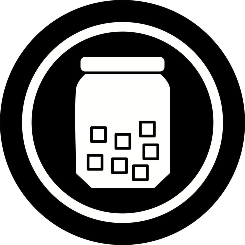 Sugar Bottle Vector Icon