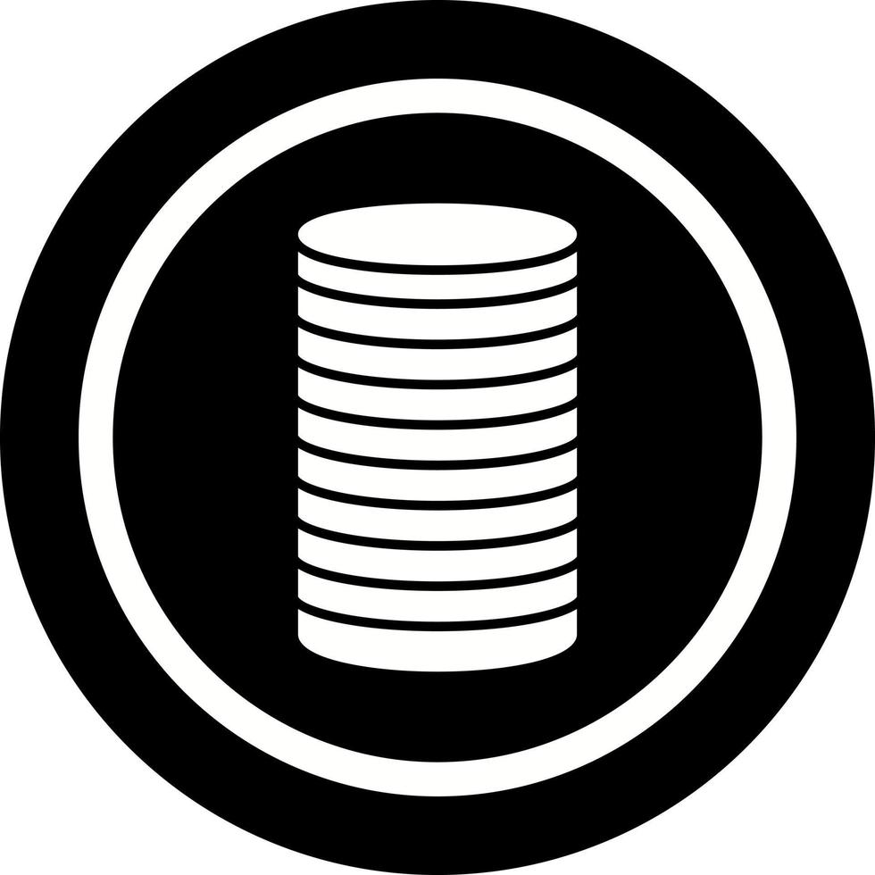 Stack of Coins Vector Icon