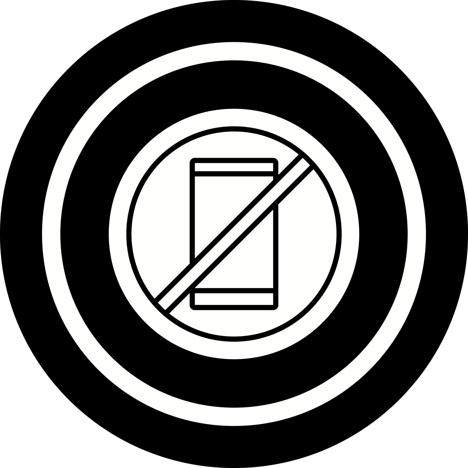 No Cell Phones Vector Icon 21402596 Vector Art at Vecteezy