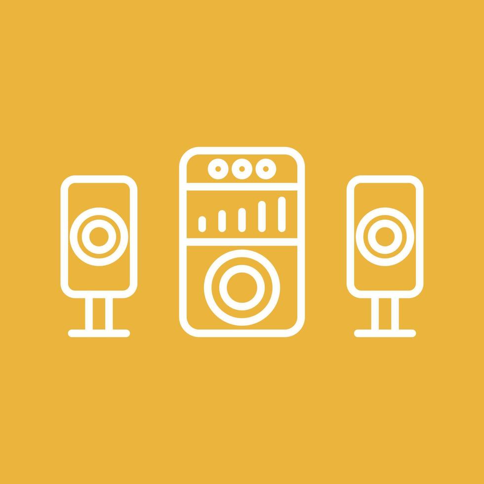 Sound System Unique Vector Icon