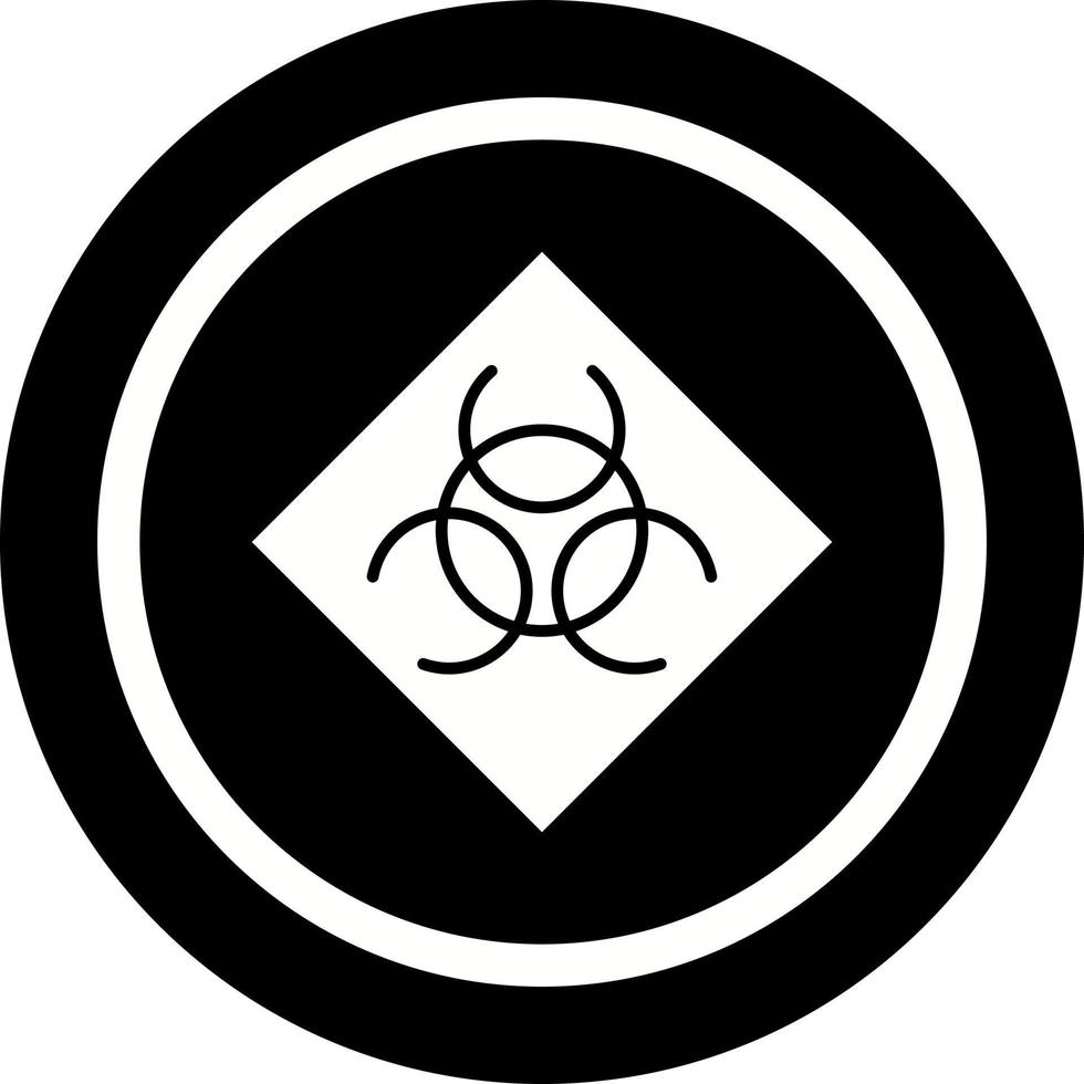 Biological Hazard Vector Icon