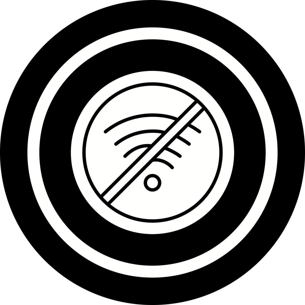 No Wifi Vector Icon