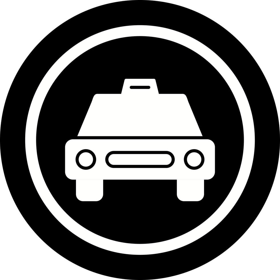 Cab Vector Icon