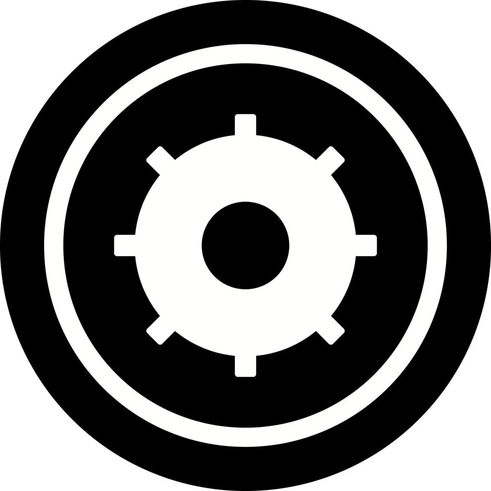 Unique Settings Vector Icon