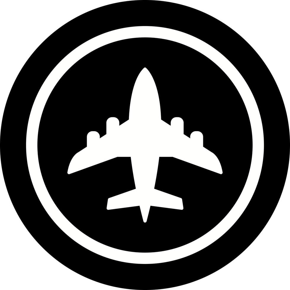 Aeroplane Vector Icon