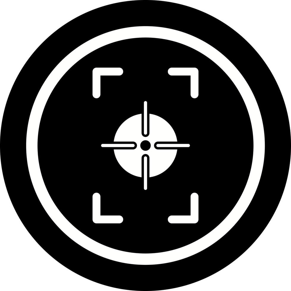 Unique Focus Vertical Vector Icon