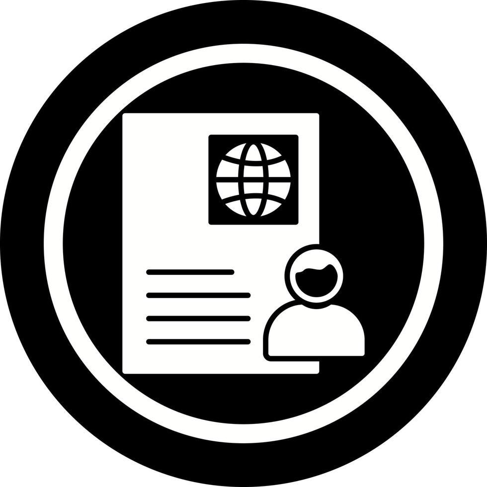 Global Profile Vector Icon