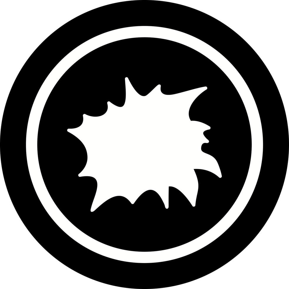 Unique Explosion Vector Icon