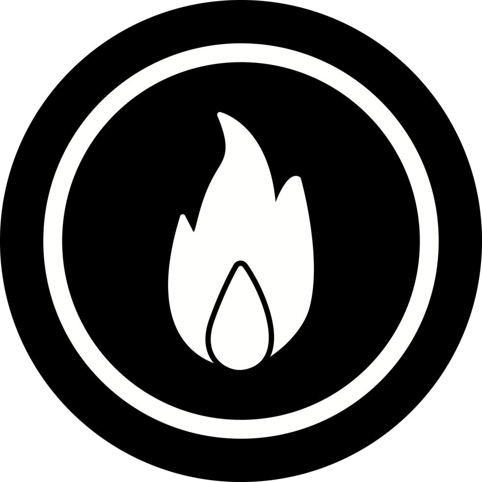 Unique Fire Vector Icon