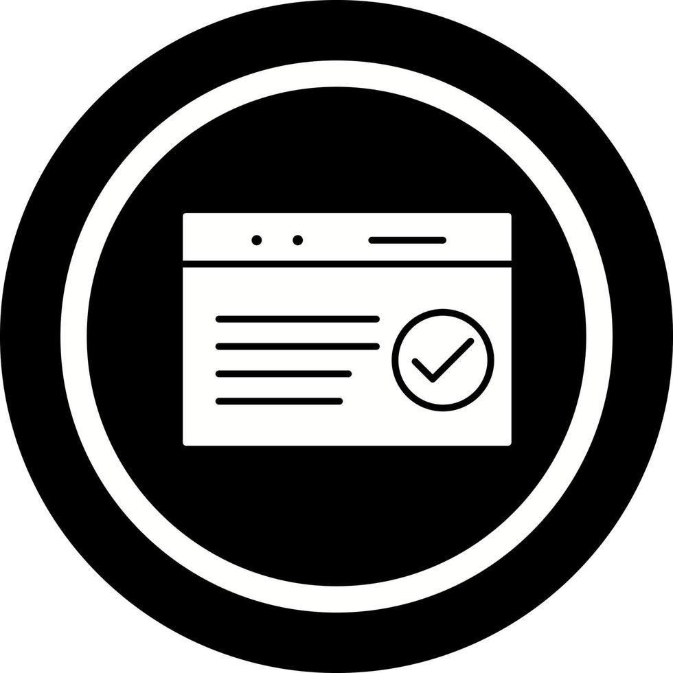 Unique QC Passed Vector Icon