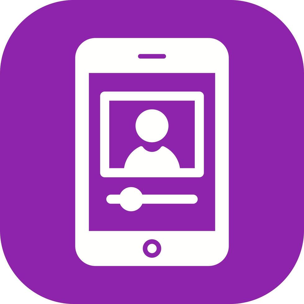 Vlog Unique Vector Icon