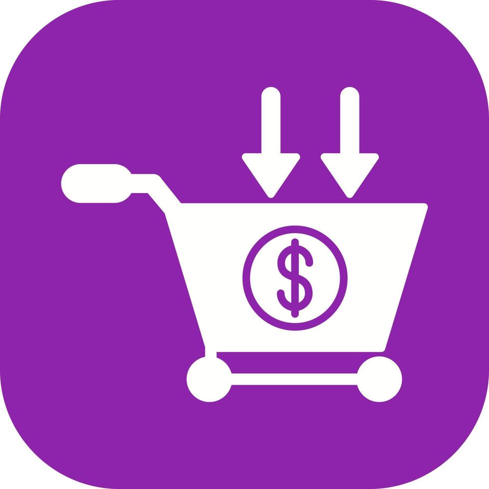 comercio único vector icono