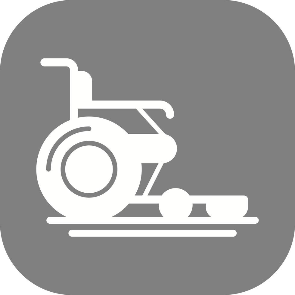 Wheel Chair Unique Vector Icon