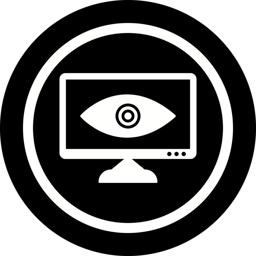 Unique Web Visibility Vector Icon