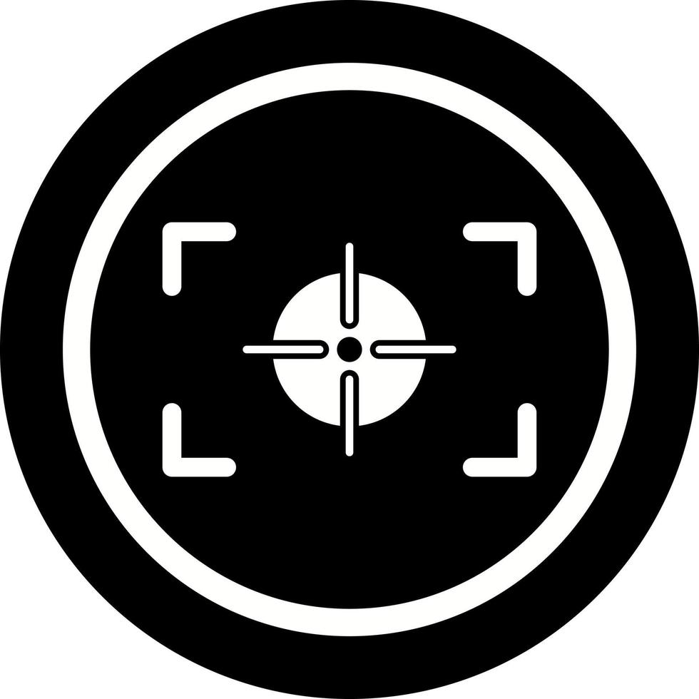 Unique Focus Horizontal Vector Icon