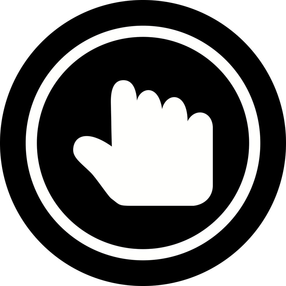 Unique Hold Vector Icon