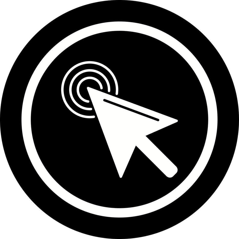 Unique Click Vector Icon