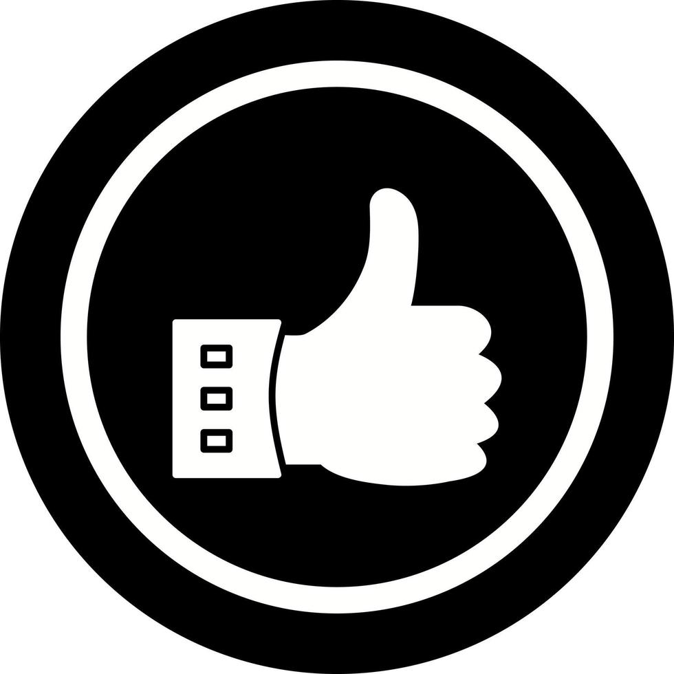 Unique Like Vector Icon