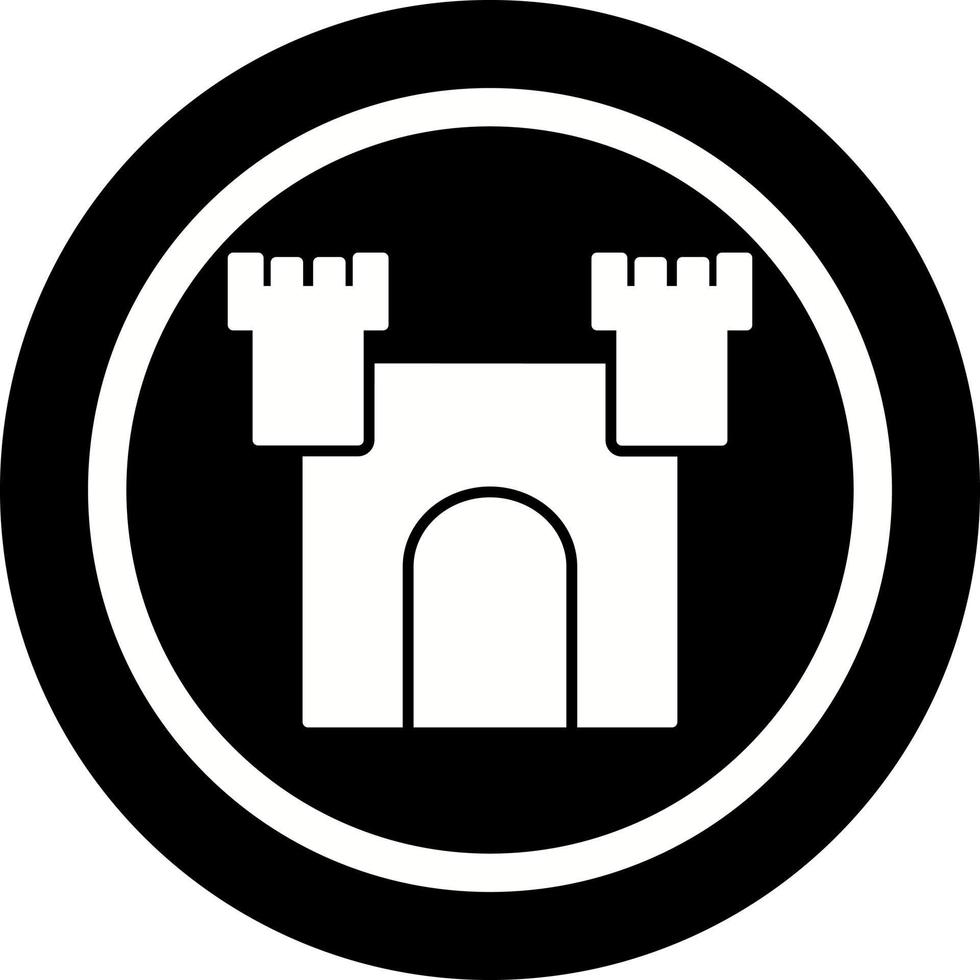 Unique Castle Vector Icon