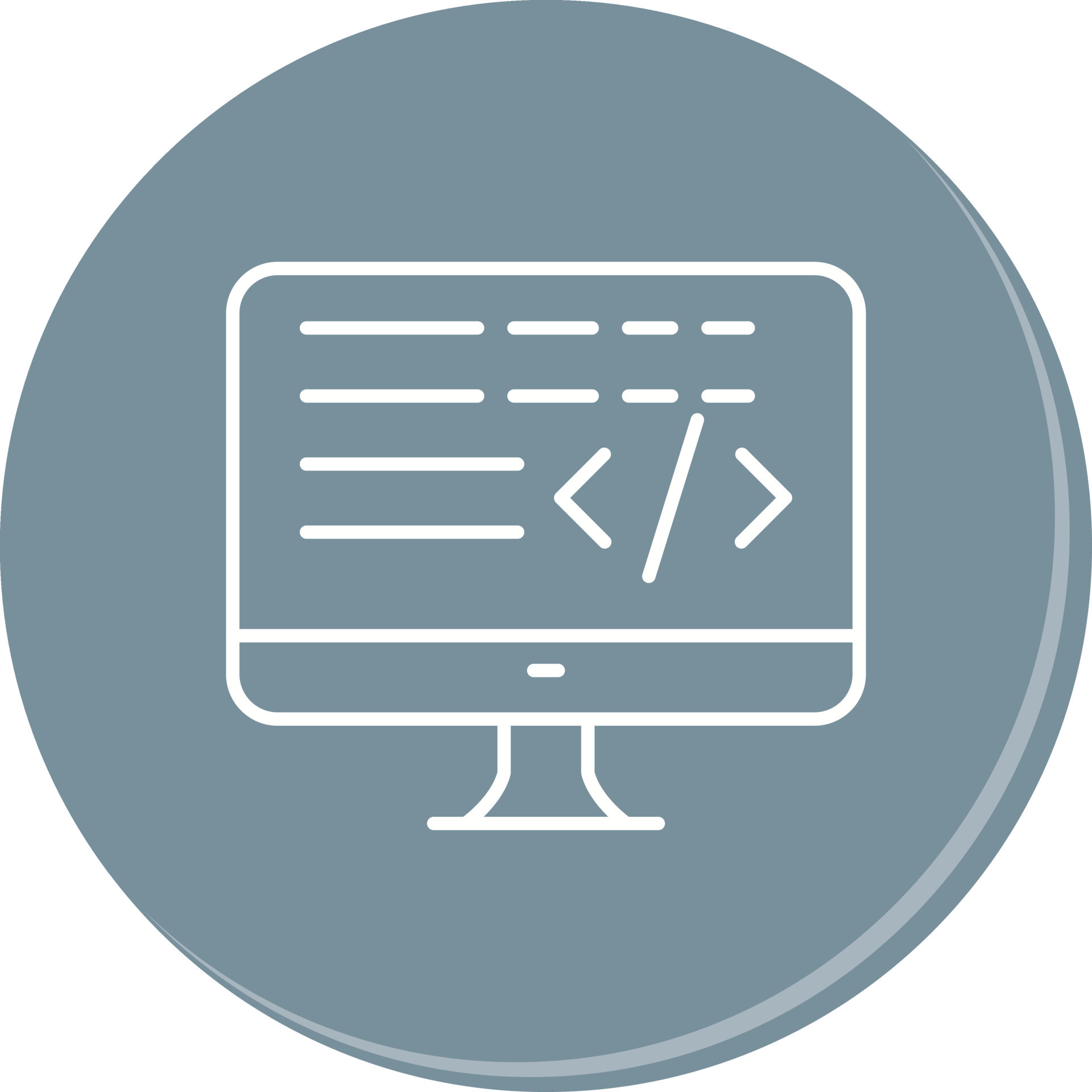 codificación único vector icono 21404810 Vector en Vecteezy