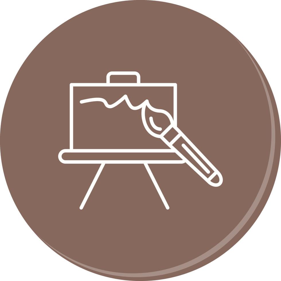 Canvas Unique Vector Icon