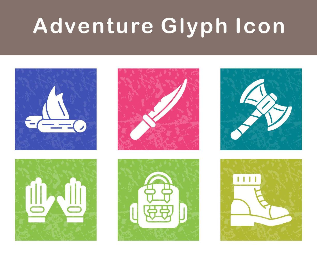 Adventure Vector Icon Set