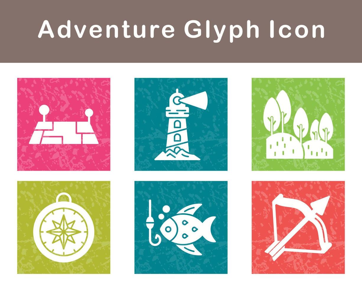 Adventure Vector Icon Set