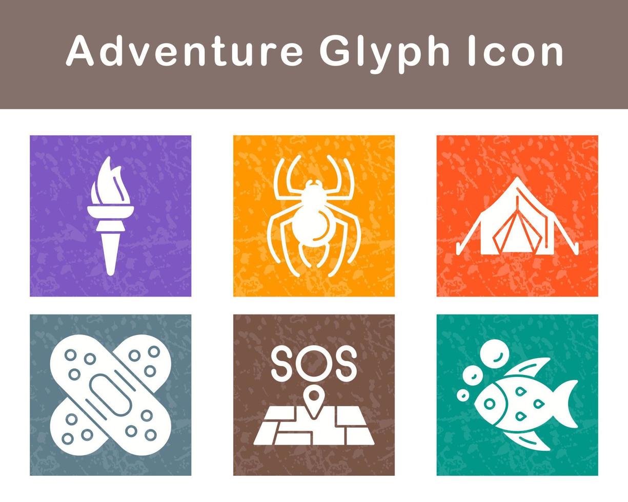Adventure Vector Icon Set
