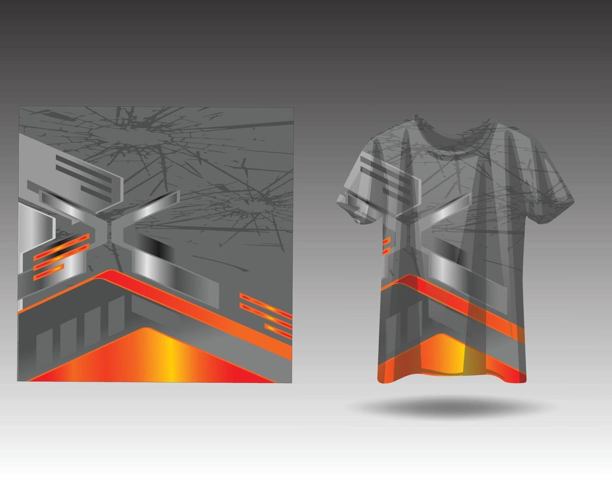 camiseta diseño deportivo para carreras jersey ciclismo fútbol juegos vector