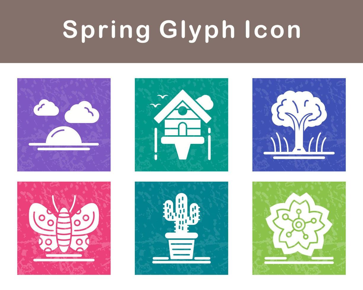 Spring Vector Icon Set