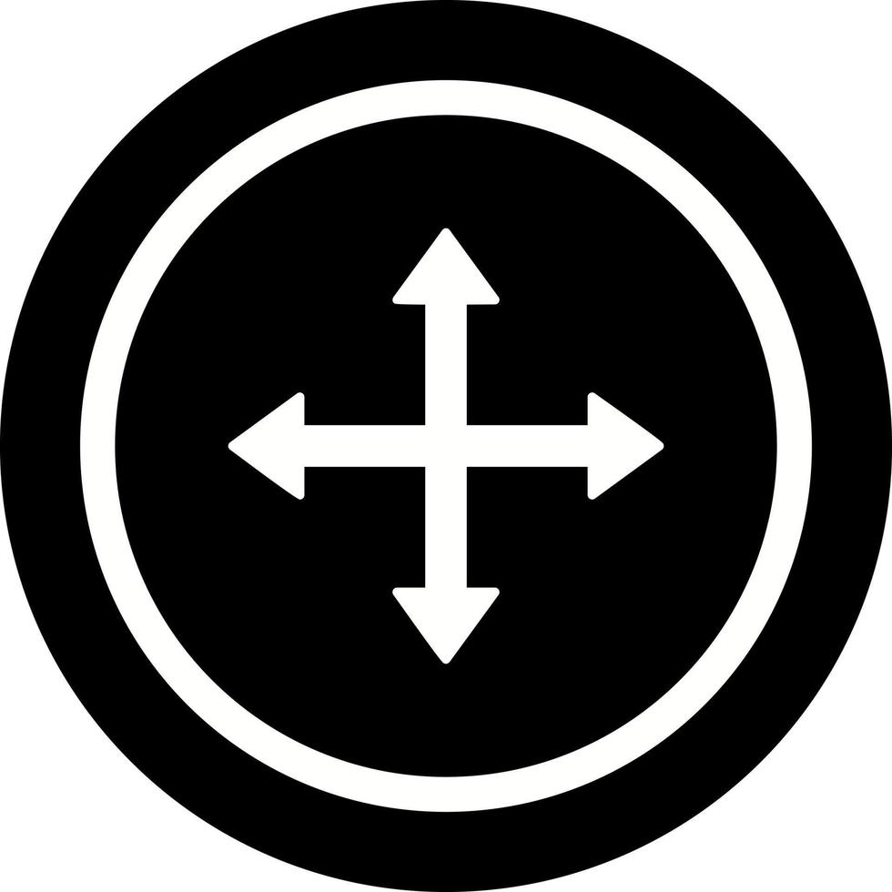 Unique Move Vector Icon