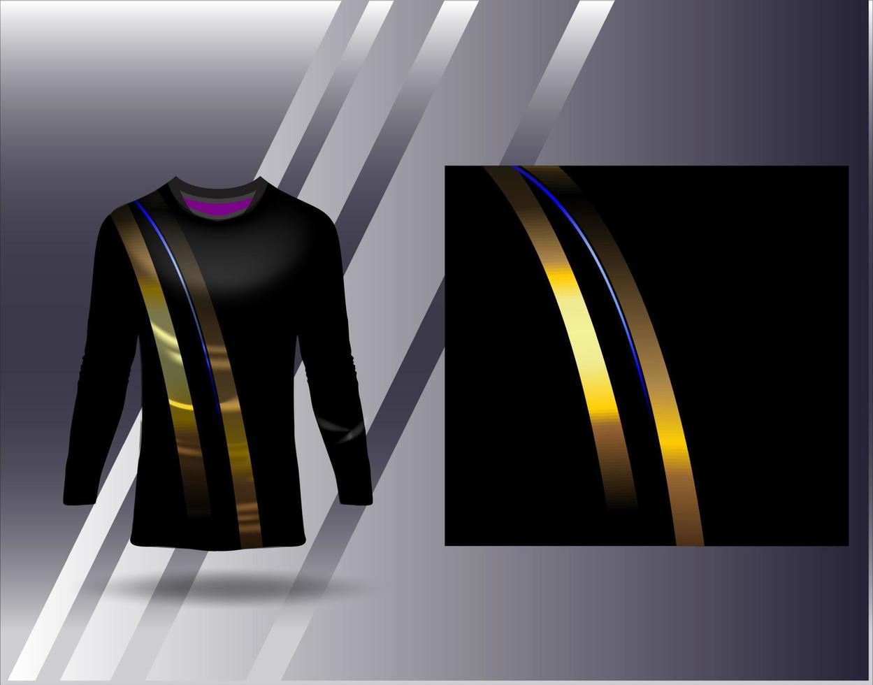 Tshirt sports design for racing  jersey  cycling  football  gaming vector